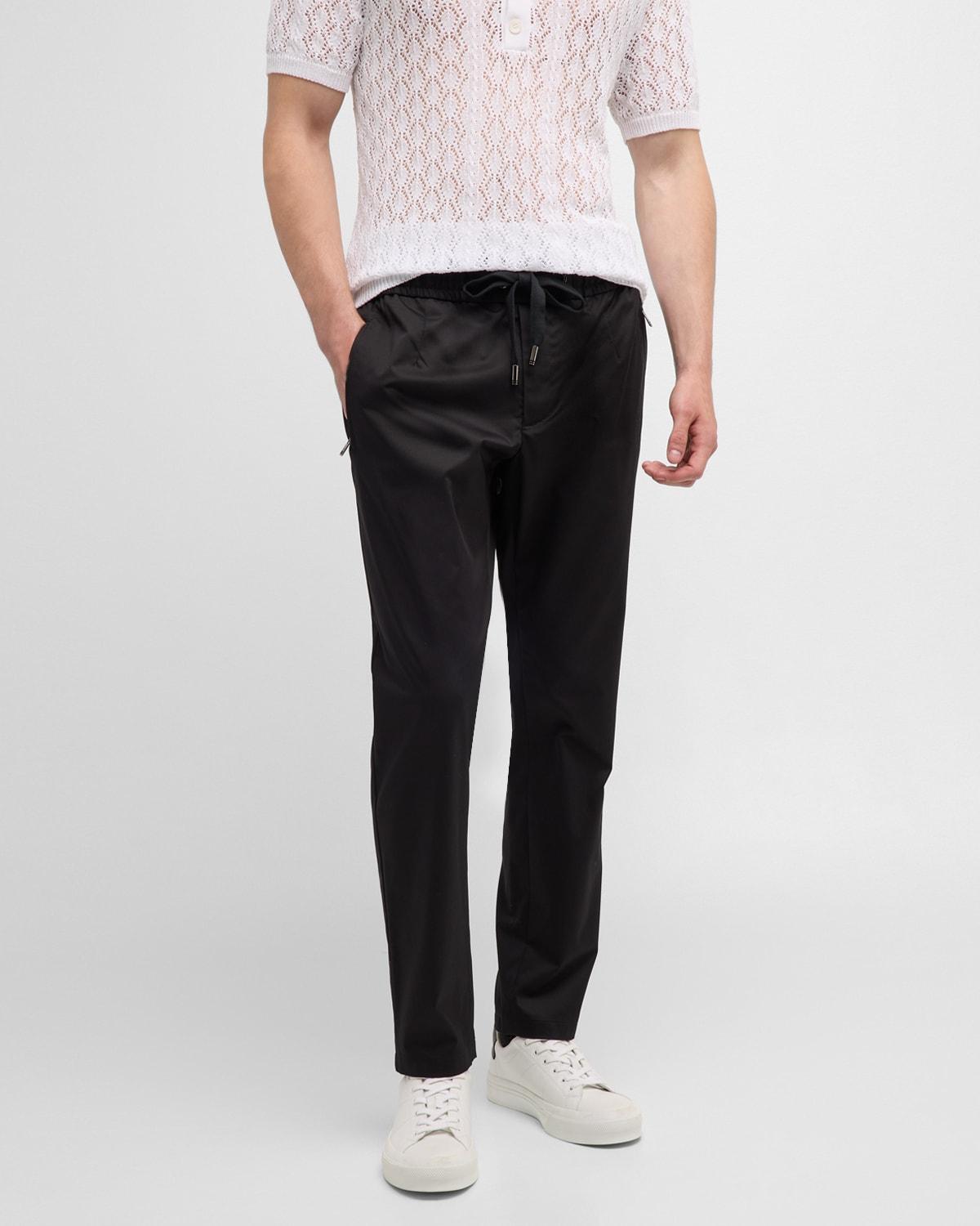 Mens Stretch Cotton Drawstring Pants product image