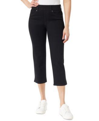 Gloria Vanderbilt Womens Shape Effect Pull-On Capri Jeans product image