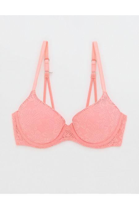 Sunnie Bloom Lace Demi Push Up Bra Women's Product Image