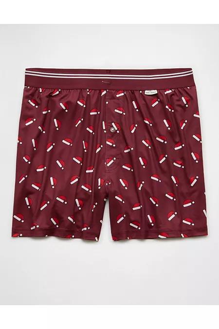 AEO Mens Santa Hats Ultra Soft Pocket Boxer Short Mens Product Image