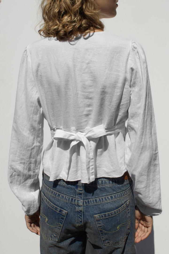 Blouse with bow Product Image