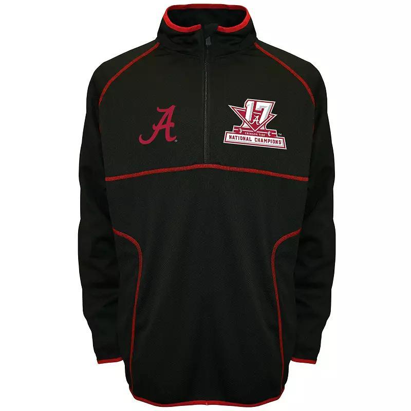 Mens Franchise Club Alabama Crimson Tide 17-Time National Champions Thermatec Pullover Jacket Product Image