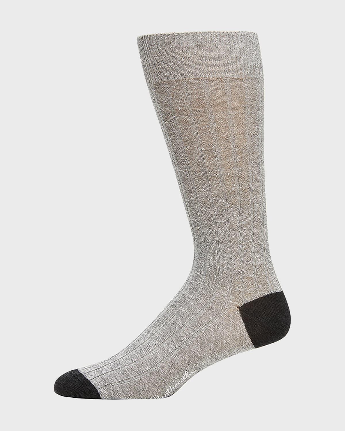 Mens Hamada Cotton Crew Socks Product Image