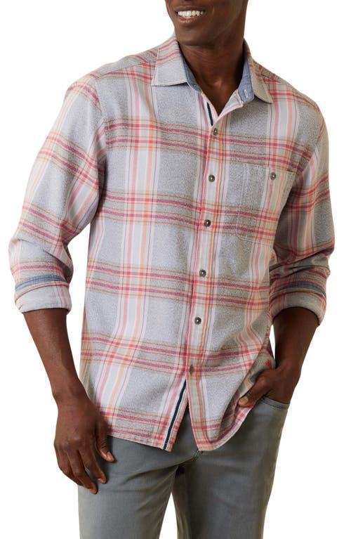 Tommy Bahama Canyon Beach Unwind Plaid Flannel Button-Up Shirt Product Image