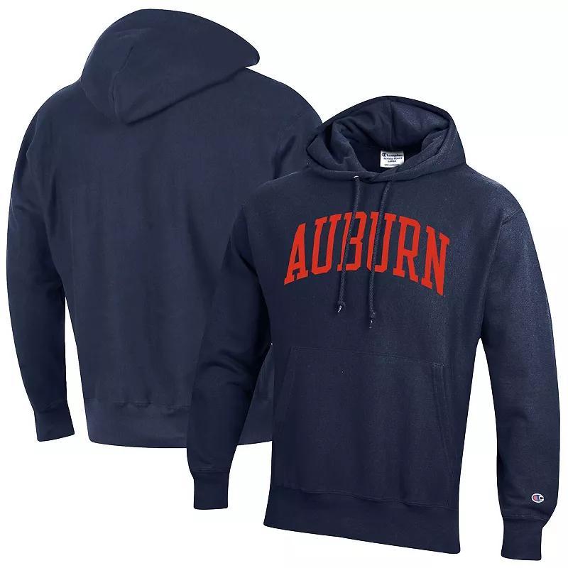 Mens Champion Arizona Wildcats Team Arch Reverse Weave Pullover Hoodie Blue Product Image