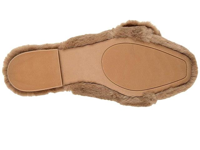 Journee Collection Faux Fur Eara Slipper Women's Shoes Product Image