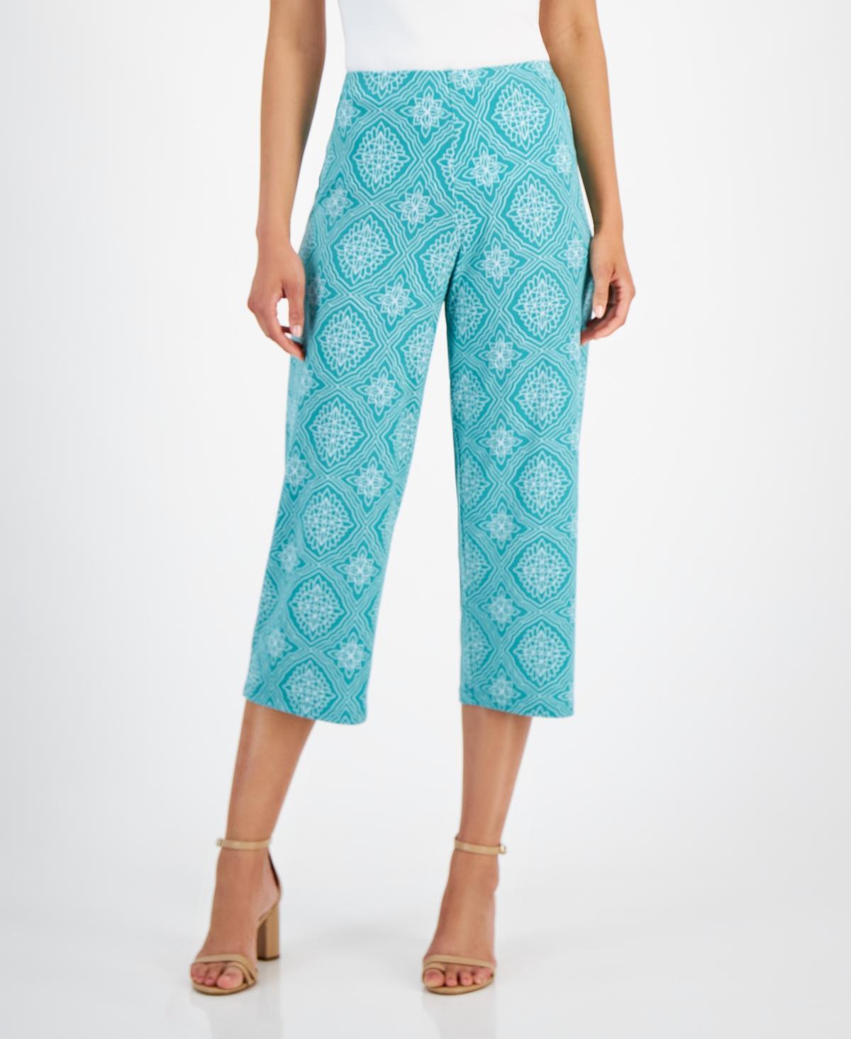 Jm Collection Womens Printed Culotte Pants, Created for Macys Product Image