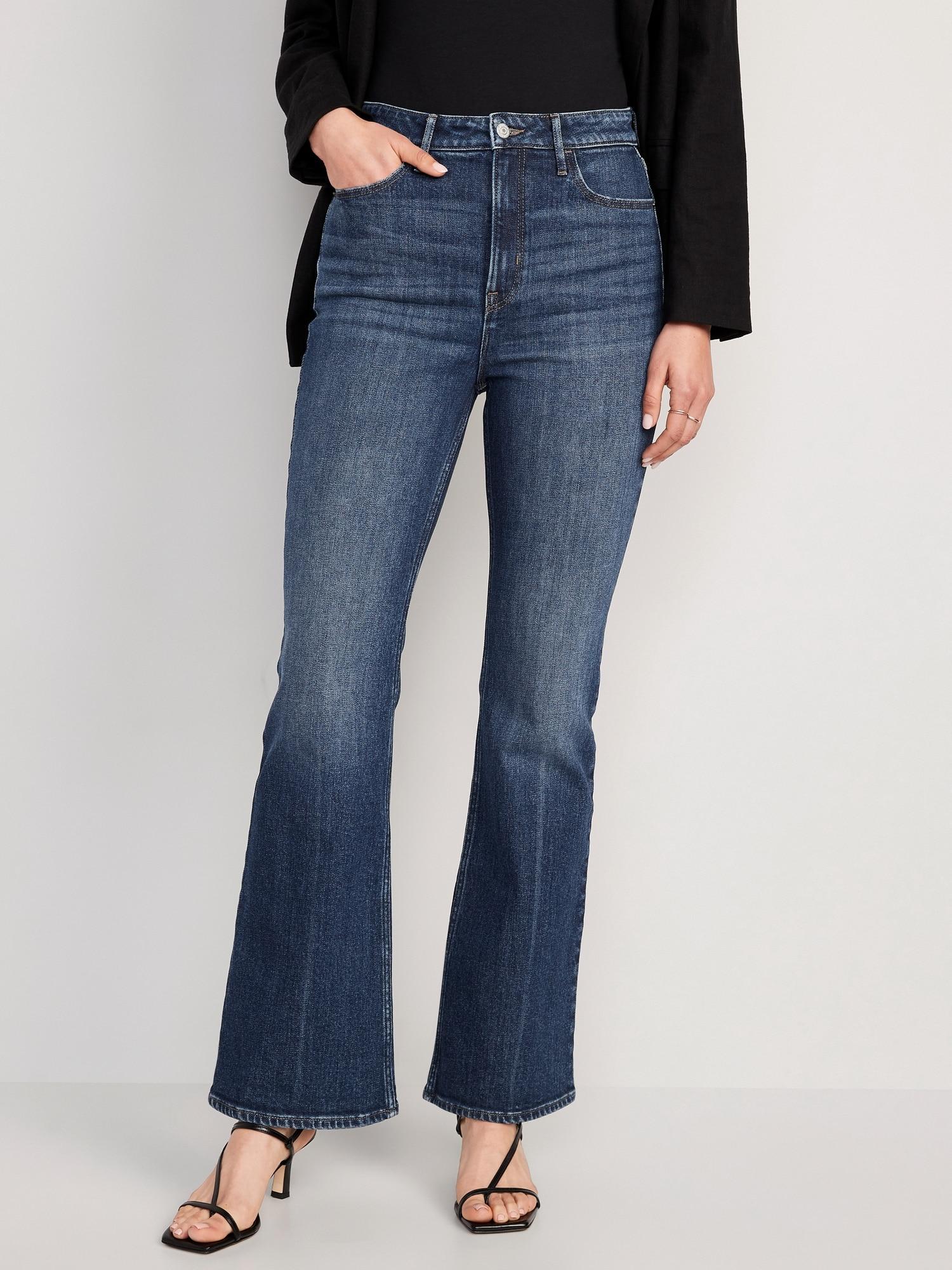 Higher High-Waisted Flare Jeans for Women Product Image