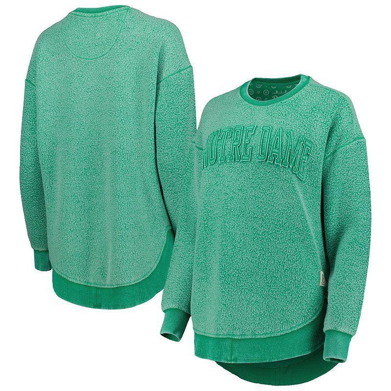 Womens Pressbox Notre Dame Fighting Irish Ponchoville Pullover Sweatshirt Product Image