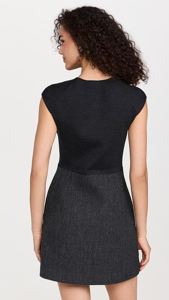 Theory Wrap Skirt Combo Mini Dress | Shopbop Product Image