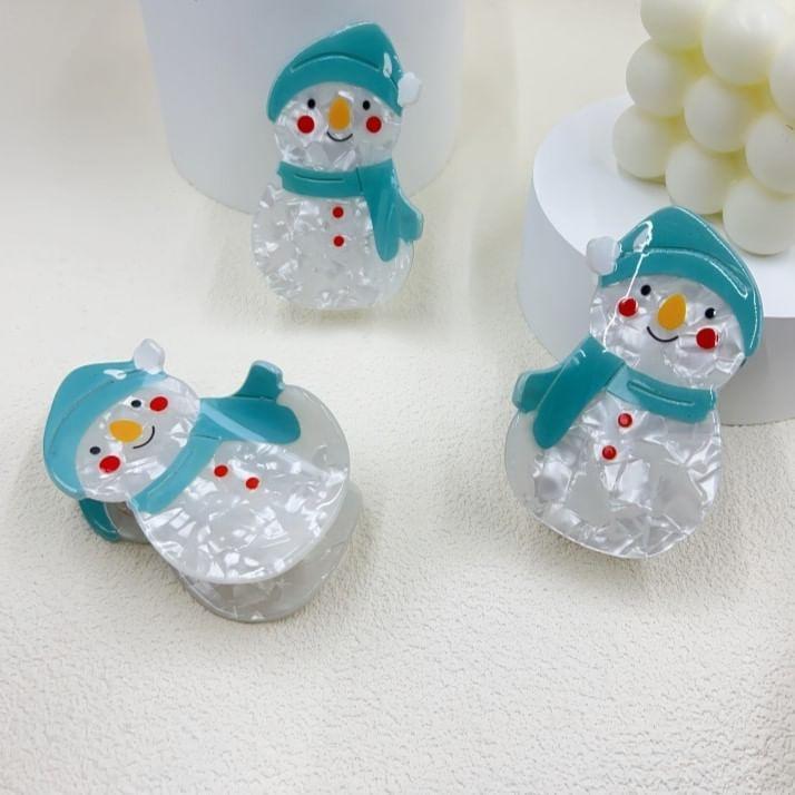 Snowman Hair Claw Product Image