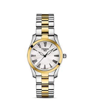 Tissot Womens T-Wave Two Tone Bracelet Watch Product Image