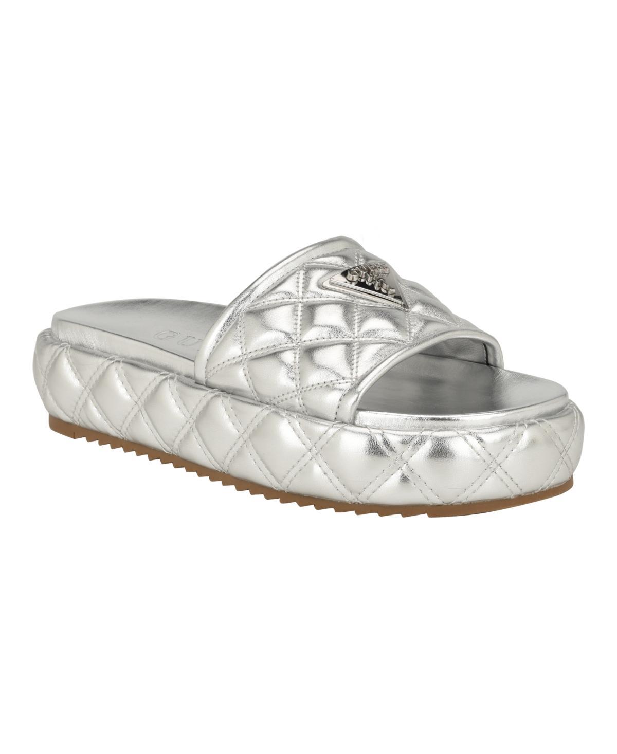 GUESS Longo Platform Slide Sandal Product Image