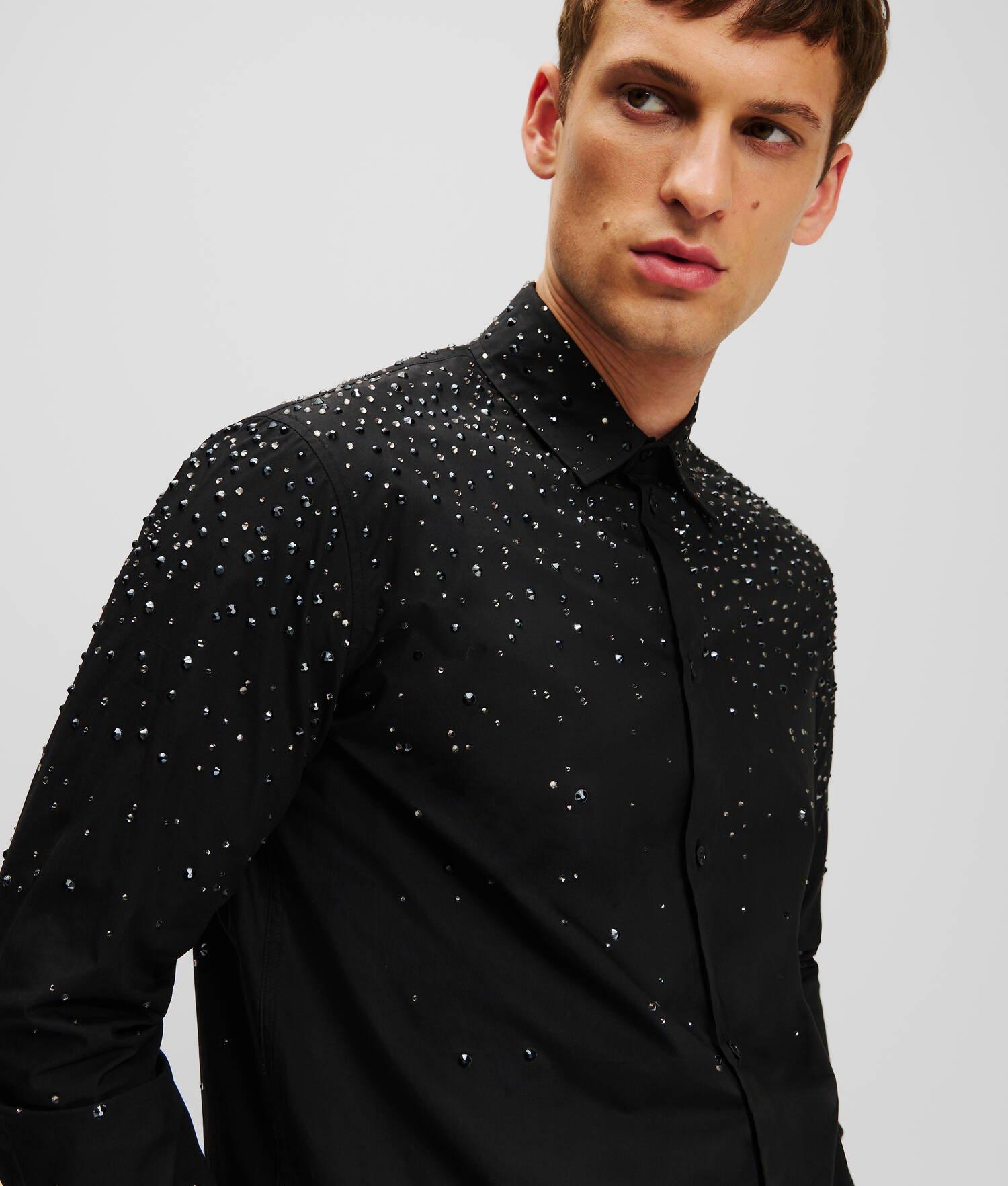 RHINESTONE DEGRADÉ SHIRT Product Image