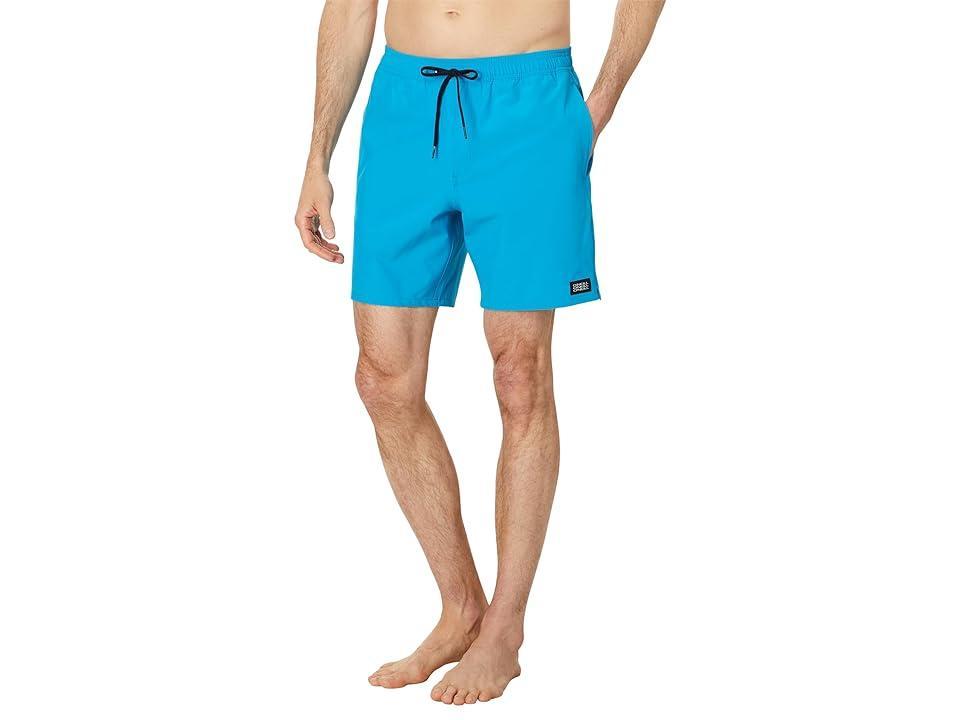 O'Neill Lennox Hermosa Solid 17 Volley (Electric ) Men's Swimwear Product Image