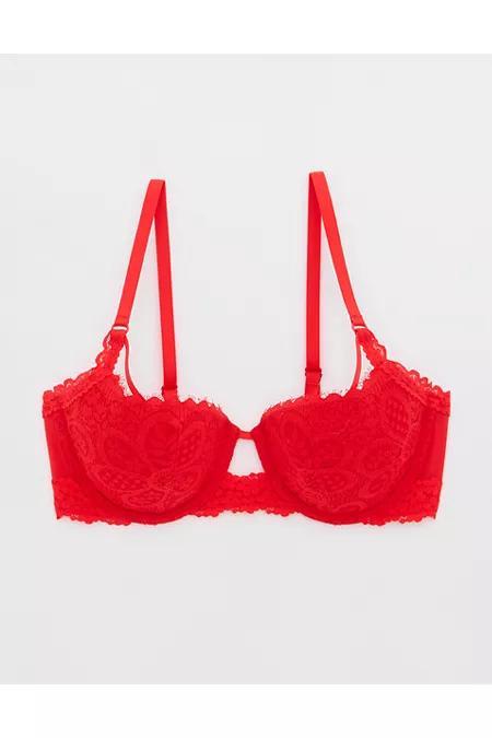 Show Off Coquette Lace Balconette Bra Women's Product Image