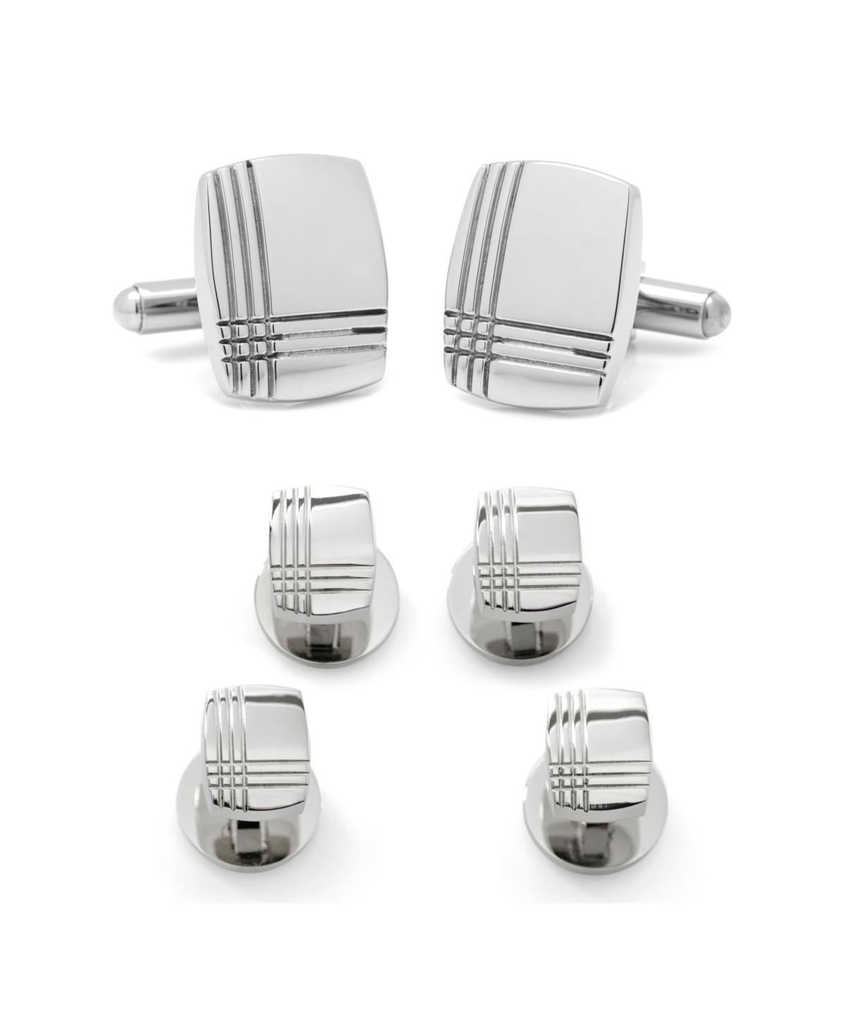 Cufflinks, Inc. Tartan Cuff Link & Stud Set Product Image