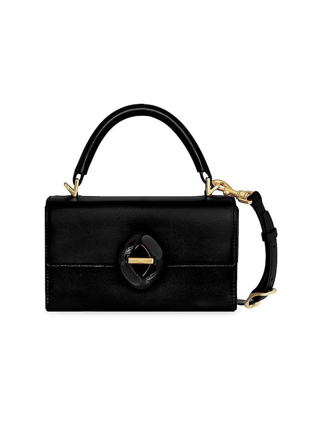 Womens Mini G Leather Top Handle Bag Product Image