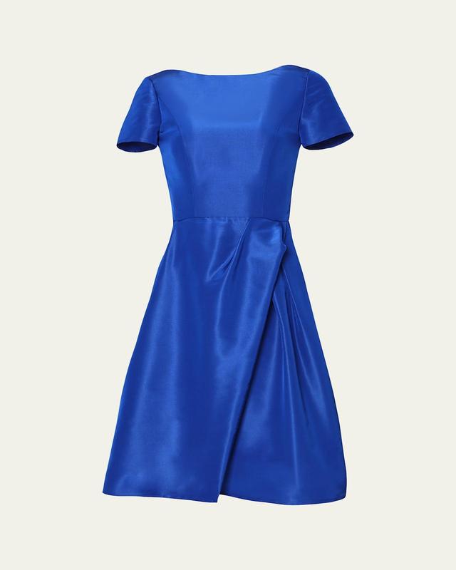 Womens Icon Silk Faille Cocktail Dress Product Image