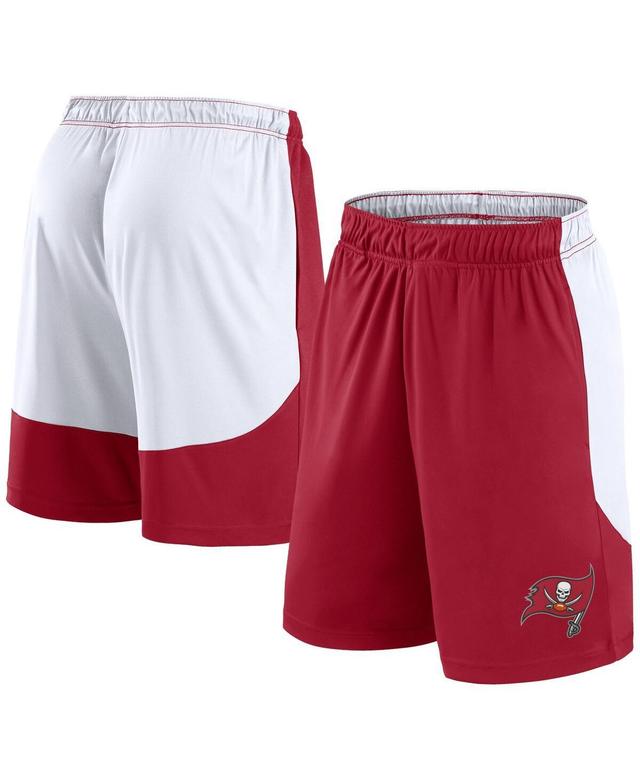 Fanatics Mens Red Tampa Bay Buccaneers Go Hard Shorts - Red, White Product Image