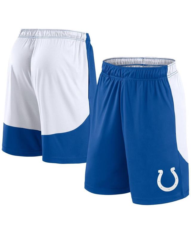 Fanatics Mens Royal Indianapolis Colts Go Hard Shorts - Royal, White Product Image