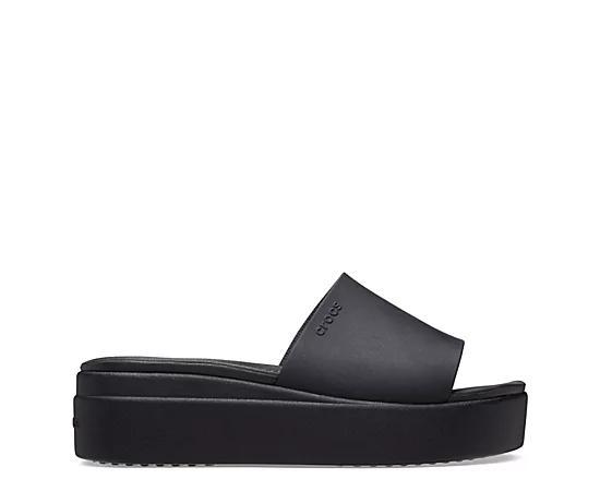 Crocs Brooklyn Womens Slide Sandals Product Image