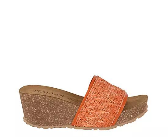 Italian Shoemakers Womens Ibbie Wedge Sandals Product Image