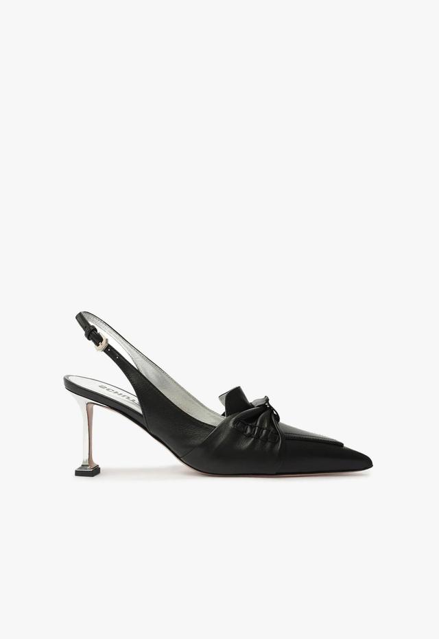 Fiorella Mid Leather Pump Female Product Image