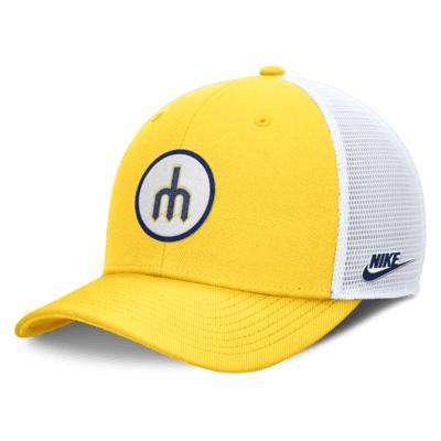 Seattle Mariners Cooperstown Rise Men's Nike Dri-FIT MLB Trucker Adjustable Hat Product Image