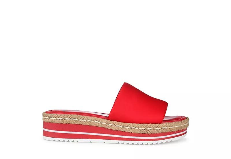 Journee Collection Rosey Womens Espadrille Slide Sandals Product Image