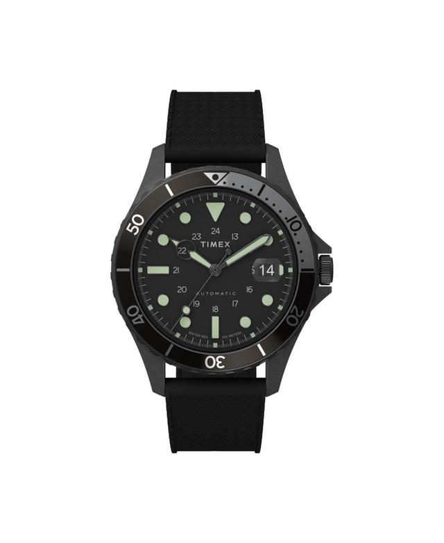 Timex Navi XL Automatic Synthetic Rubber Strap Watch, 41mm Product Image