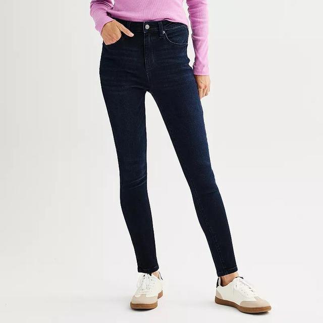 Womens Sonoma Goods For Life High Rise Skinny Jeans Product Image