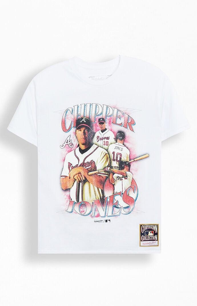 Mitchell & Ness Men's Atlanta Braves Chipper Jones T-Shirt Product Image