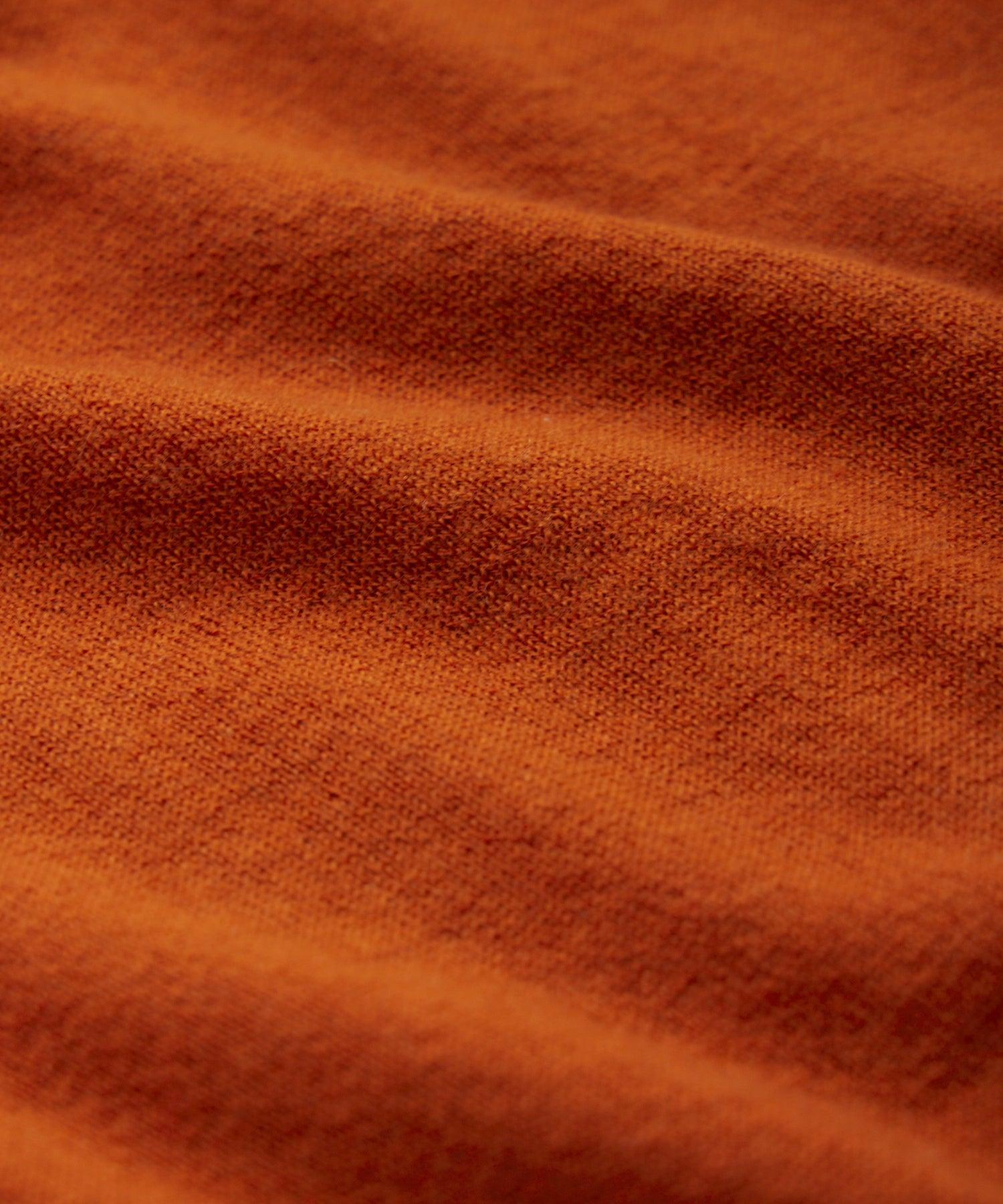 Premium Cashmere Montauk Polo in Copper Clay Product Image