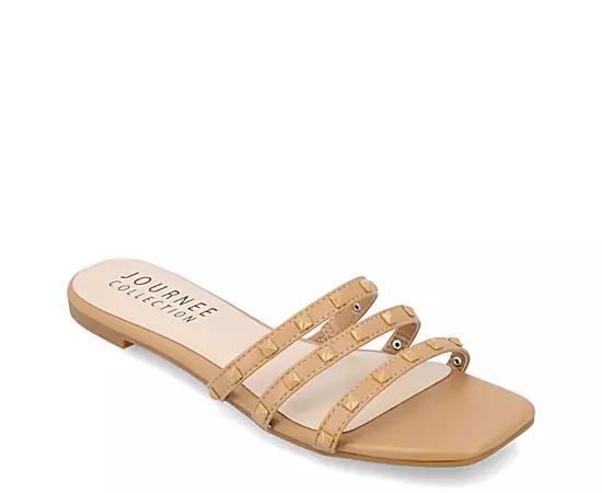 Journee Collection Camarie Womens Embellished Strappy Sandal Product Image