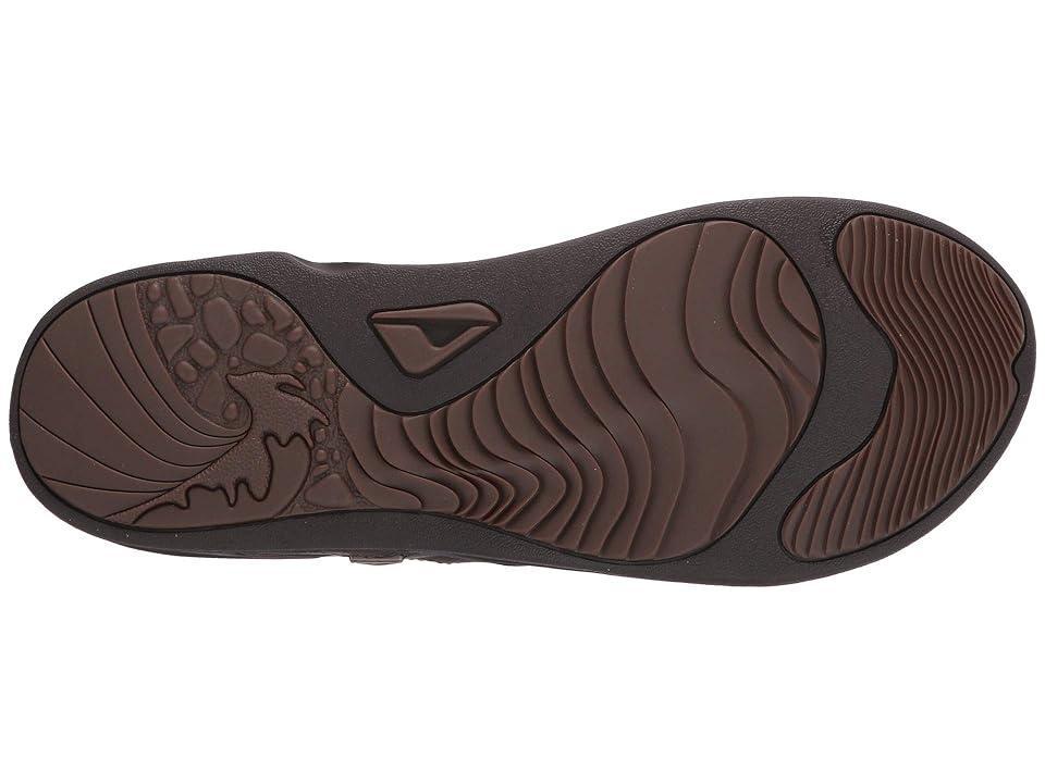 Reef J-Bay III (Dark Brown/Dark Brown) Men's Sandals Product Image