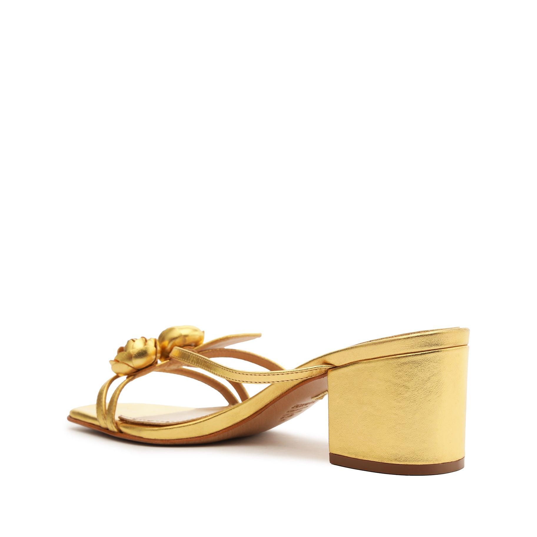 Alma Metallic Leather Sandal Female Product Image