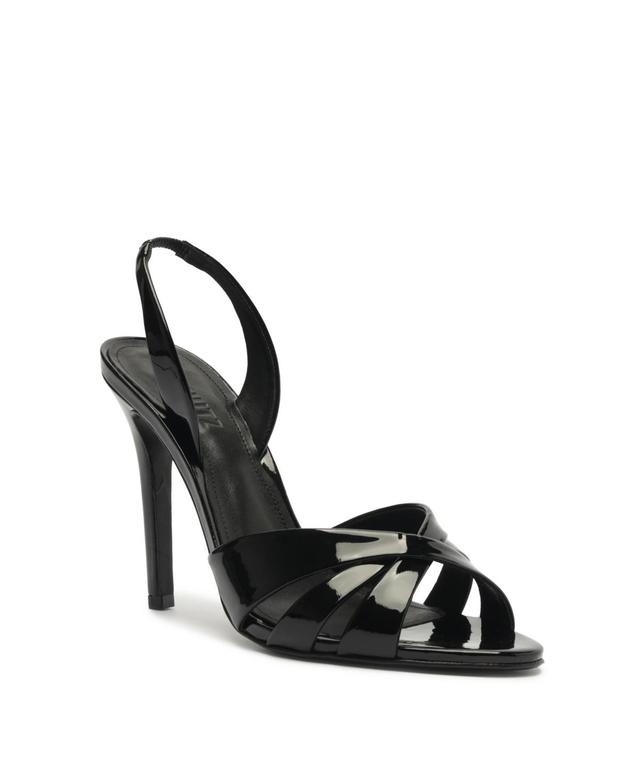 Schutz Womens Keefa Sling Leather Sandals Product Image