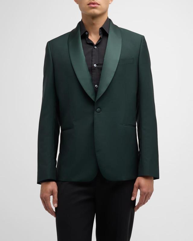 Mens Wool and Mohair Shawl-Collar Evening Jacket Product Image