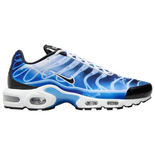 Nike Mens Nike Air Max Plus - Mens Shoes Black/Blue/Blue Product Image