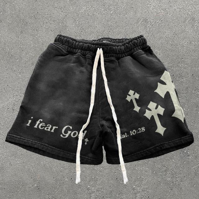 Vintage I Fear God Graphic Casual Fashion Shorts Product Image