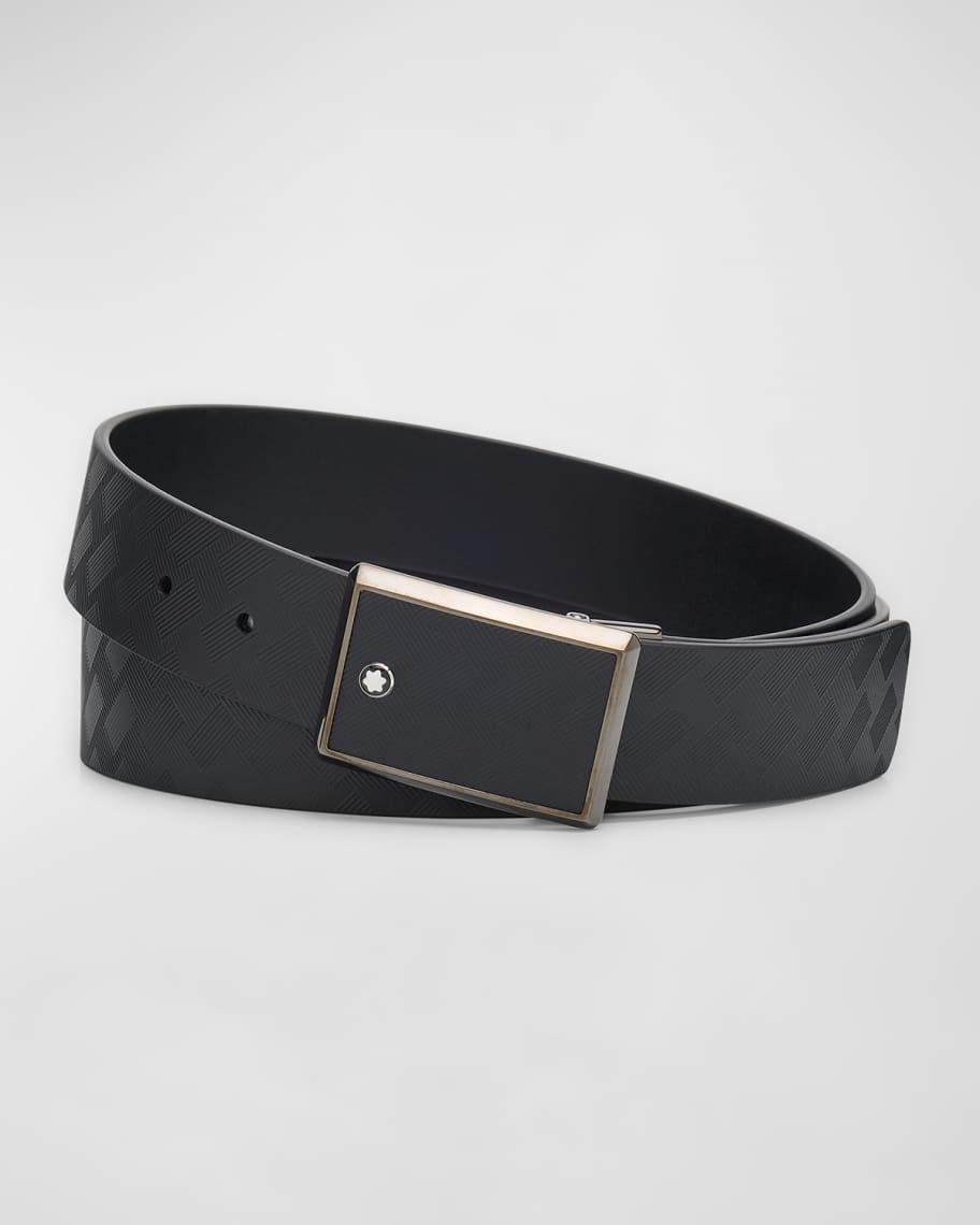 Montblanc Mens Extreme 3.0 Leather Plaque Buckle Belt Product Image