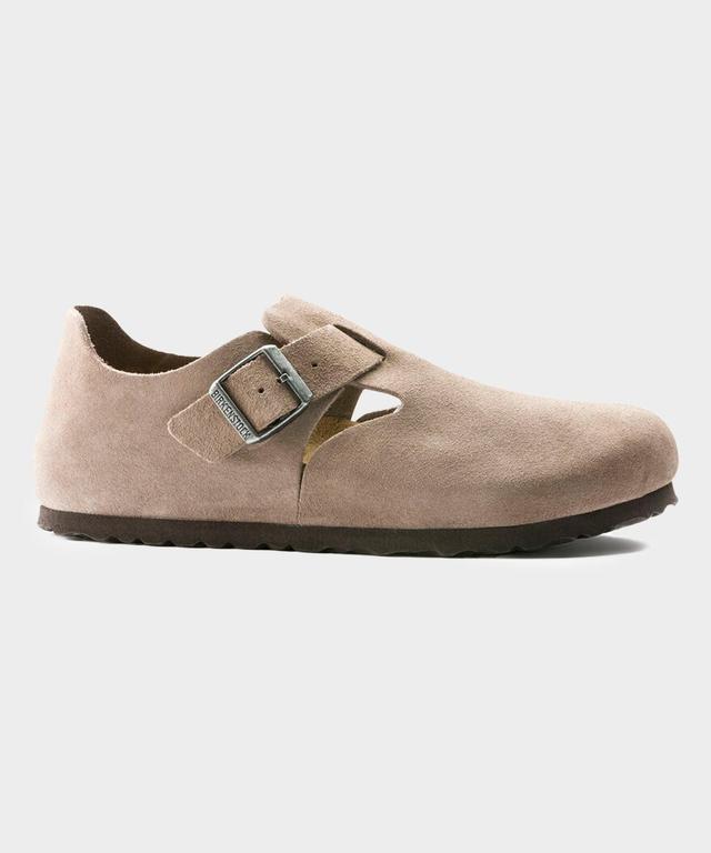 Birkenstock London in Taupe Suede Product Image