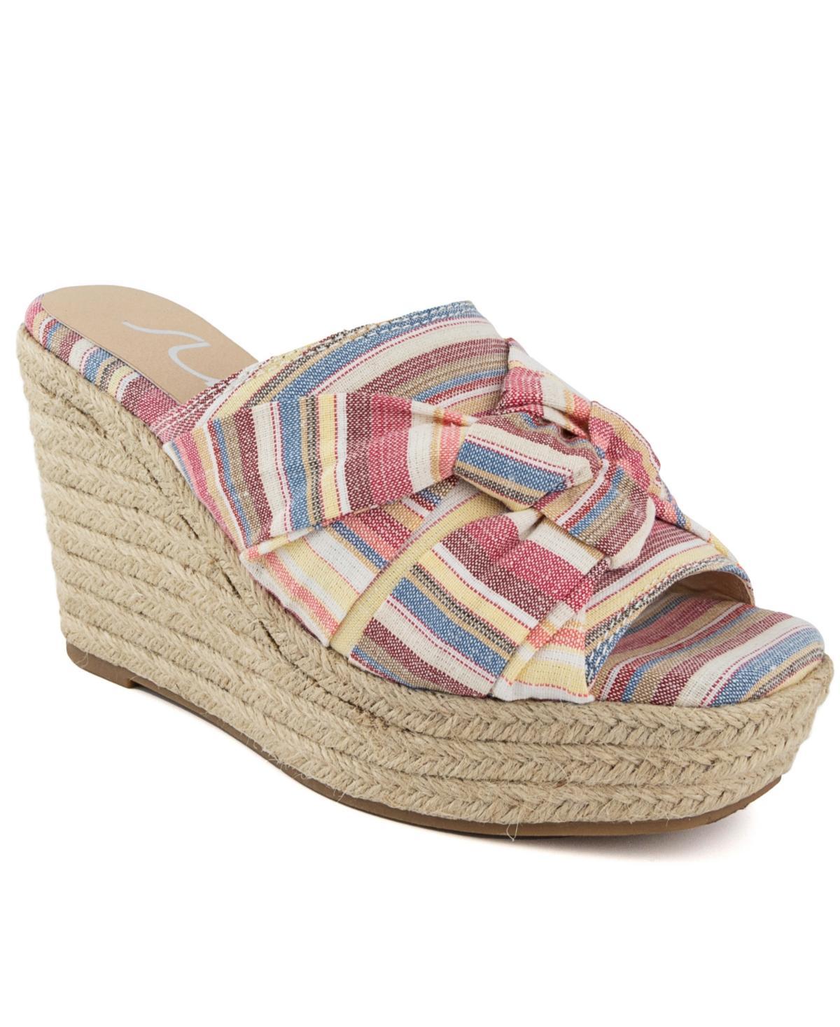 Sugar Womens Harlem Wedge Sandals Product Image