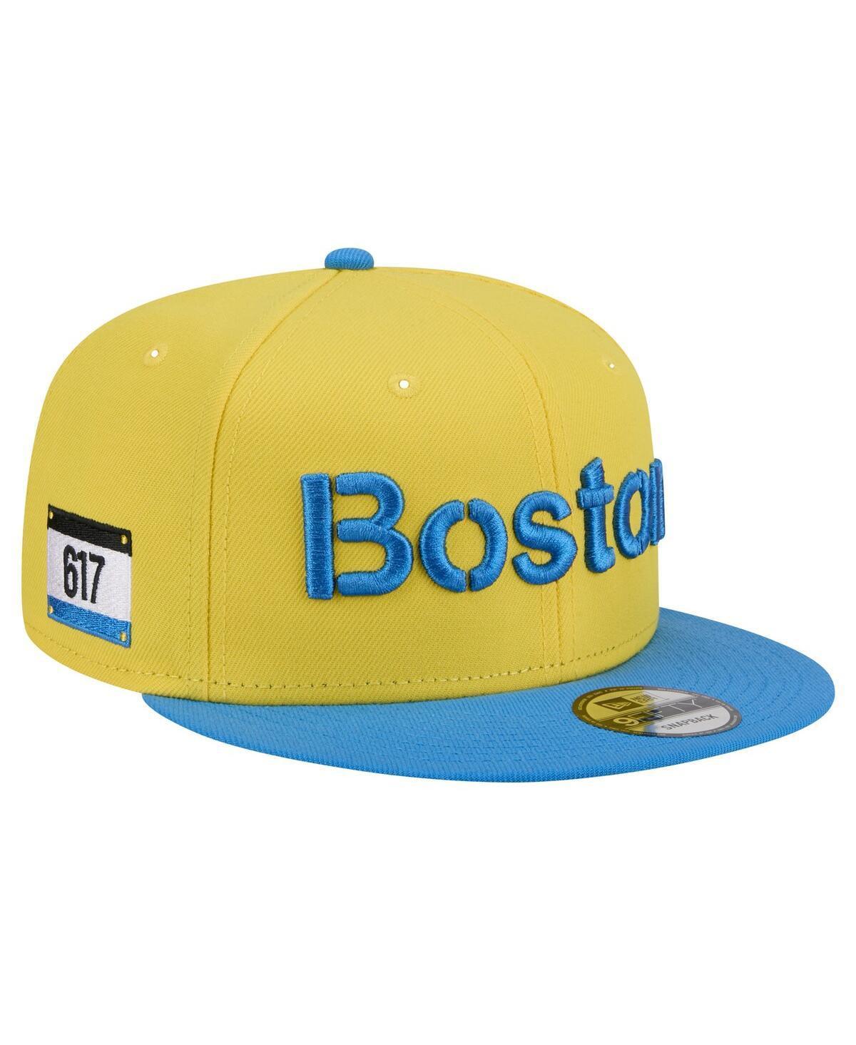 Mens New Era Blue Boston Red Sox City Connect 9FIFTY Snapback Hat Product Image