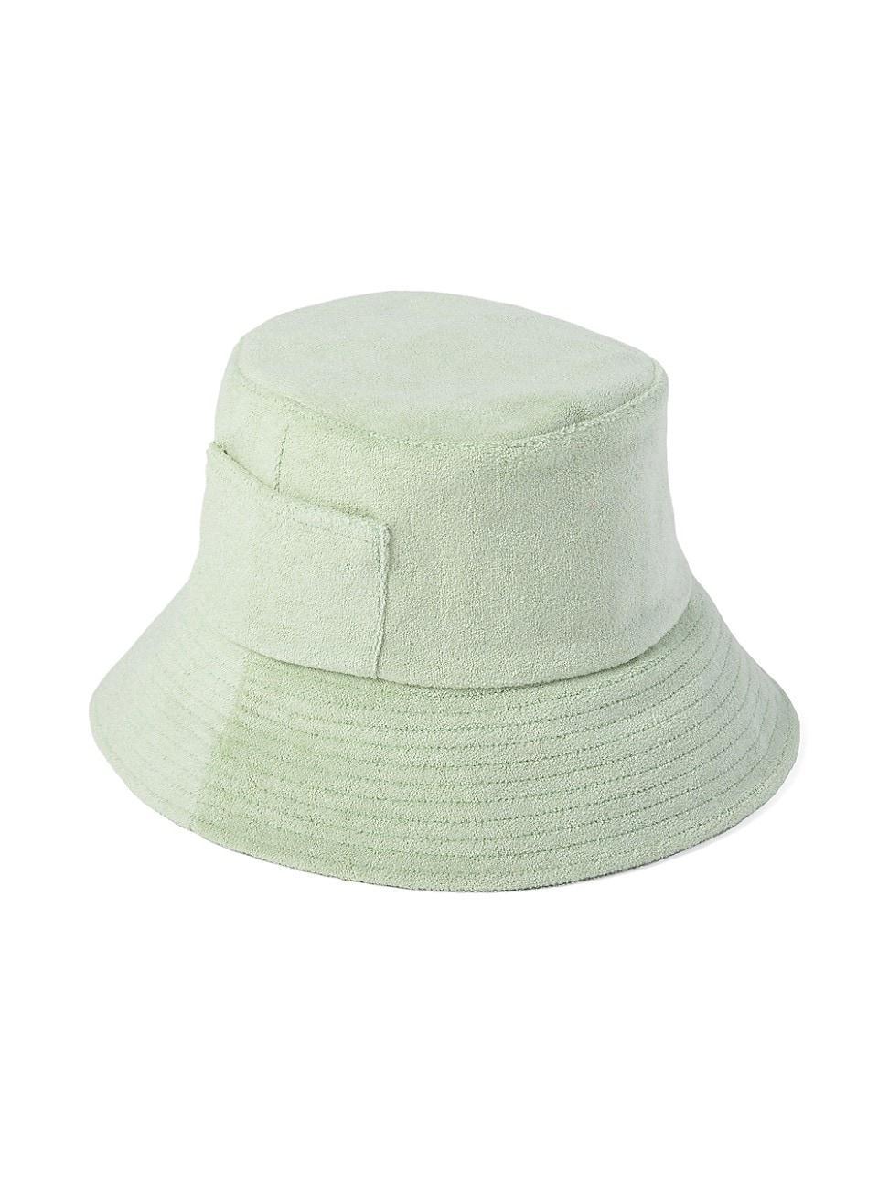 Womens Wave Cotton Terry Bucket Hat Product Image