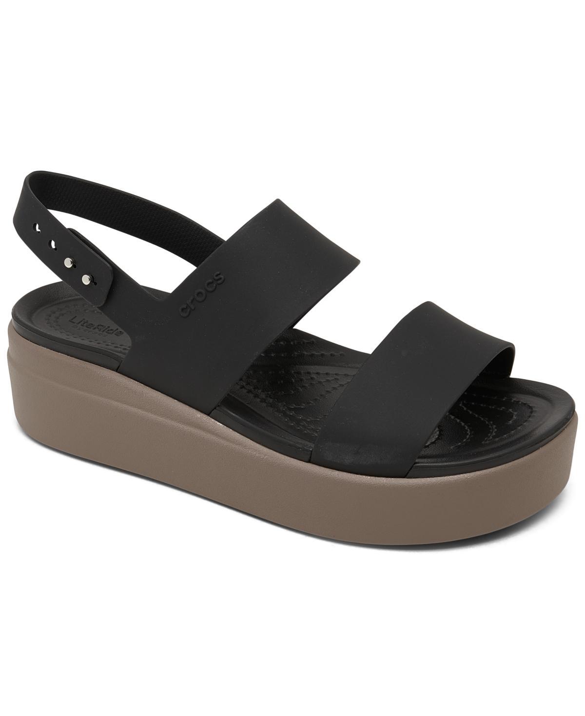 Crocs Womens Brooklyn Platform Wedge Sandal Product Image