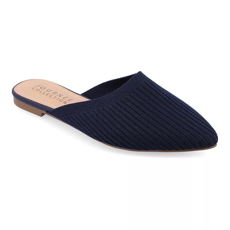 Journee Collection Aniee Womens Mules Blue Product Image