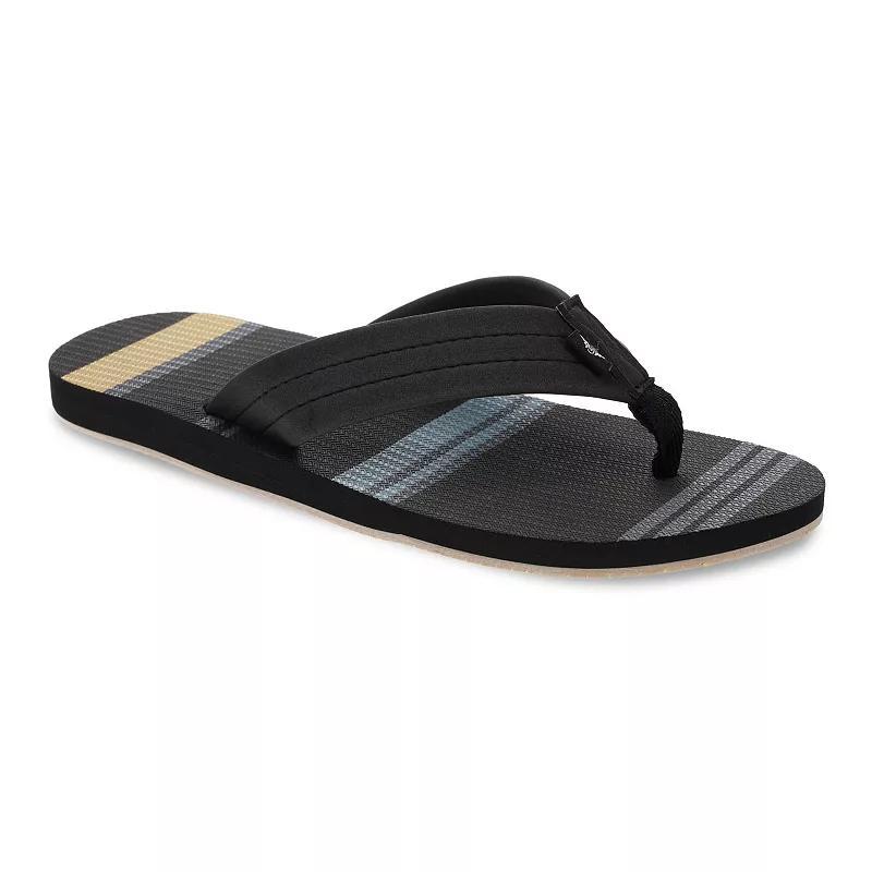 Dockers Core Collection Mens Printed Stripe Flip Flop Sandals Product Image