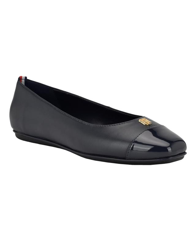 Tommy Hilfiger Womens Bekim Cap Toe Ballet Flat Product Image